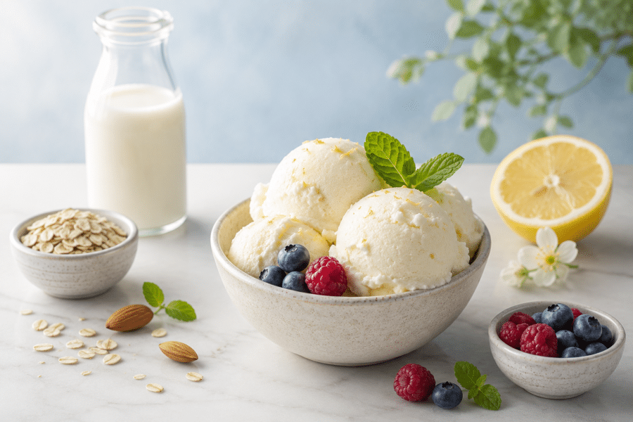 Glace vegan